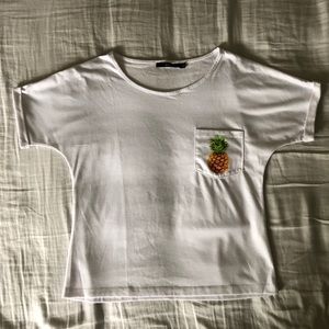 Zaful pineapple tee